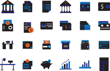 business and finance icons