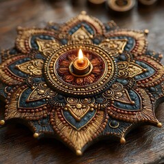 Obraz premium cultural mehndi ceremony art high resolution picture