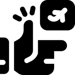 simplify glyph icon. Strong and solid vector icon for websites, mobile interfaces, presentations, and visual branding. High quality and easy to edit.