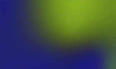 Abstract Gradient Blur Background with Deep Blue and Lime Green Hues Blended Smoothly