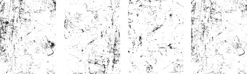 Abstract grunge rectangular frames collection