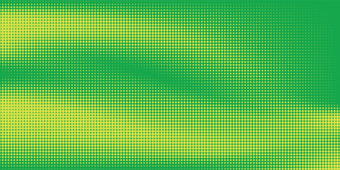 Aesthetic Dots halftone yellow green color pattern gradient texture background.Eps 10