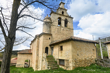Church of San Juan Bautista in Pomar de Valdivia, Palencia