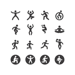 Naklejka premium set of sports icons