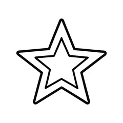 golden star with red ribbon on red background