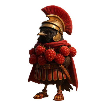 Raspberry Legionnaire Bird