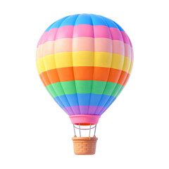 Fototapeta premium Colorful hot air balloon