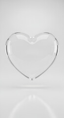 Glass Heart Shape Icon