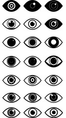 Collection of stylized eyes (1)