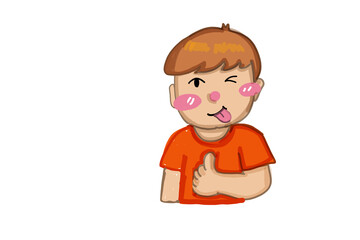 A boy act a GOOD MODE