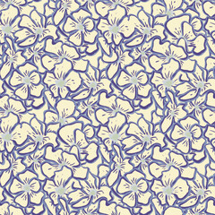 seamless pattern with golden dewdrop