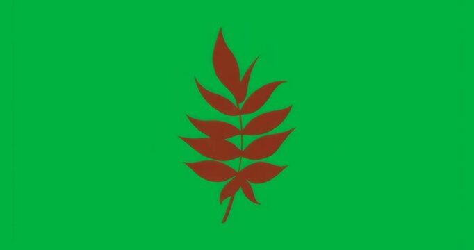 Upon loading leaf pixel clusters shifting pulsing outward settling into glitch transparent backdrop