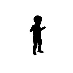 Baby silhouette