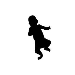 Baby silhouette