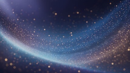 Cosmic swirl of stars and nebula in deep space