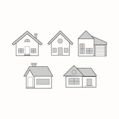 simple icon house minimalist