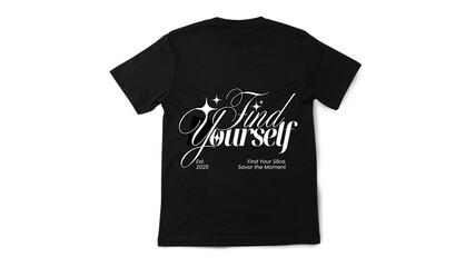 black t shirt design