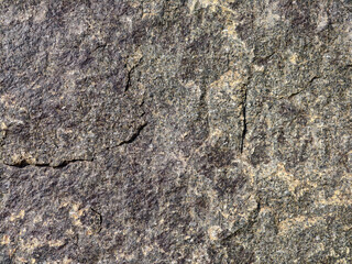 The background is a rock drawing of ancient people close up