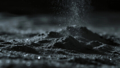 모래의 미세한 입자