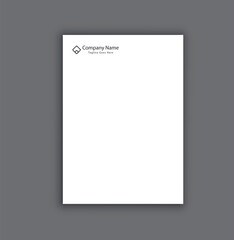 corporate modern letterhead design template. creative modern letterhead design template for your business. letterhead, letterhead, simple minimal letterhead design.