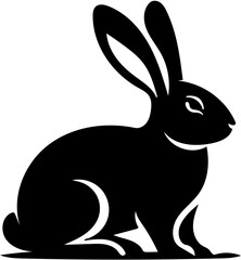 vector illustration of a rabbit