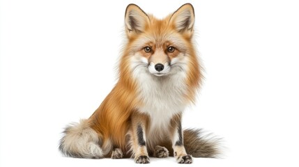 Naklejka premium Red fox portrait