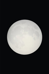 The enchanting view of the moon.  চাঁদ 