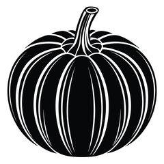 pumpkin icon on white background