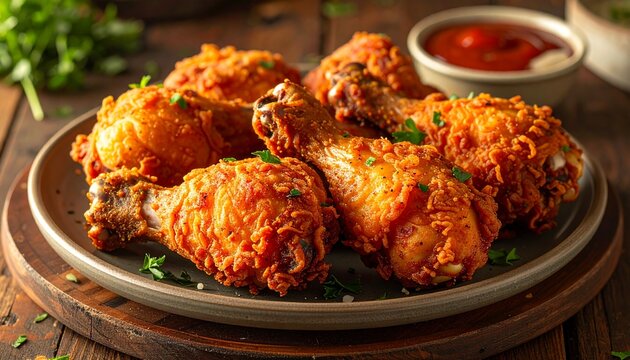 Saftig gebratene H&auml;hnchen-Drumsticks