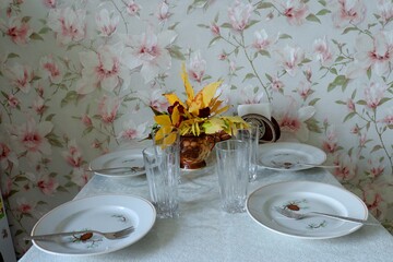 still life with flowers