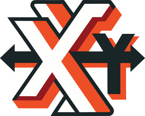 Geometric Shapes and Mathematical Symbols Representing Dimensions