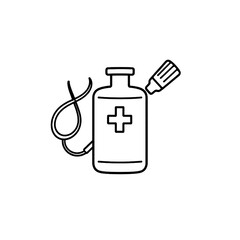 medicine bottle icon