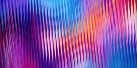 Diagonal stripes of vibrant colors in a textured pattern creating an abstract background image