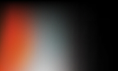 Abstract gradient texture in warm red, cool gray, and dark black colors