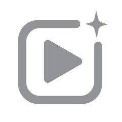 Generative AI Play Button