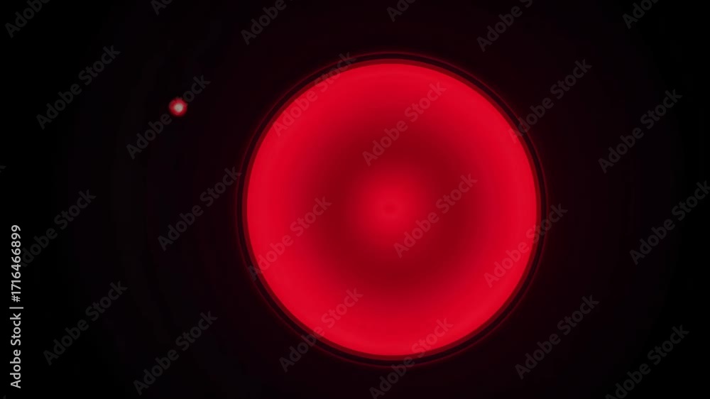 Poster abstract circular design with contrast.