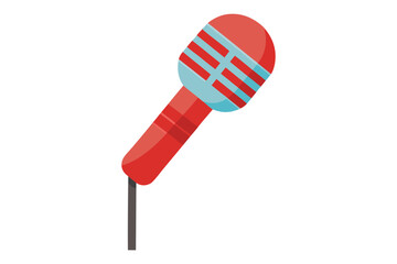 microphone isolated on white