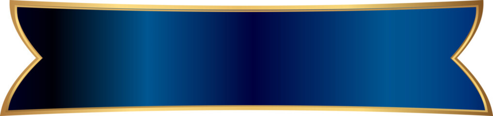 Decorative Blue Ribbon for Premium Branding and Packaging Design