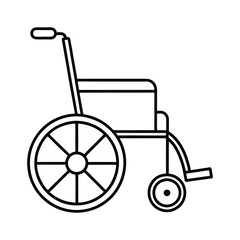 Fototapeta premium wheelchair Svg