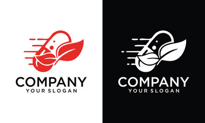 Creative herb medicine icon, natural organic supplements, biologically active additive, thin line symbol on white background - editable stroke vector illustration