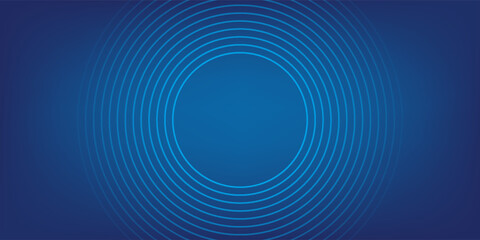 Bright blue dynamic abstract vector background with diagonal lines. 3d cover of business presentation banner for sale event night party. Fast moving soft circle wave line stripe decoration