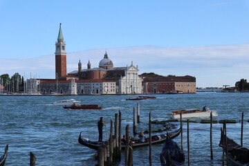 San Giorgio Maggiore viewed from San Marco in Venice, Italy