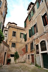 Old town in the San Marco district of Venice, Italy