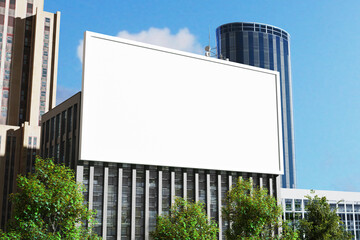Urban Building Billboard Mockup for High-Impact Visual Presentations