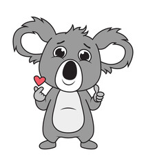 Cute Koala Animal Cartoon