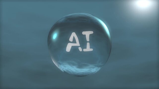 AI Bubble (Seamless Loop)