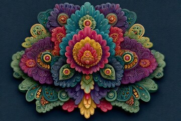 Spiritual decorative mandala background high resolution picture