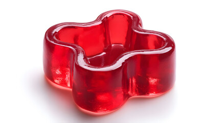 Gummy shaped cutter, isolated on white background