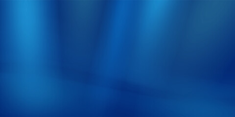 Abstract background with flowing cobalt blue light streaks.