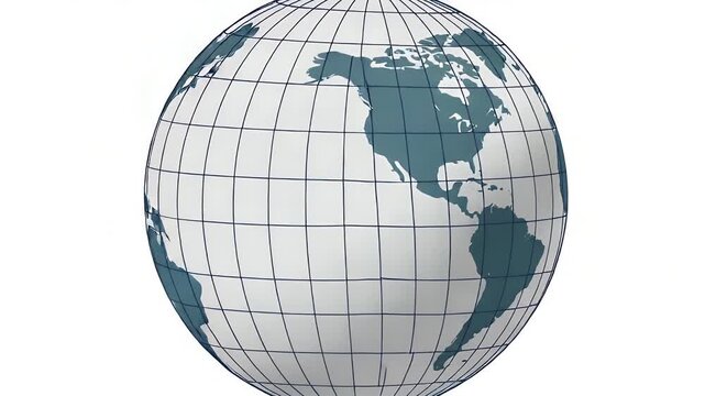 Global Map: A 3D Illustration of Earth